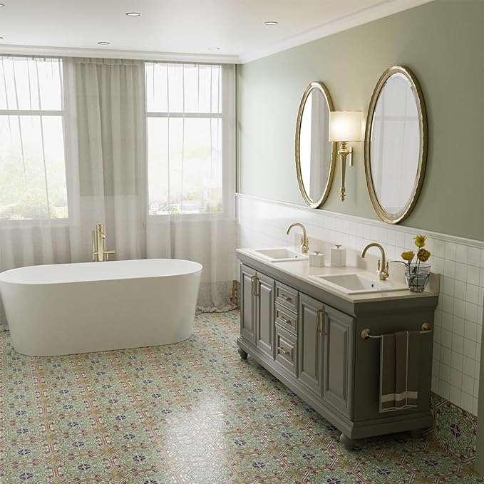 Laguna Beach 21-5/8 in. Bathroom Sink in White Ceramic Rectangular Drop-in with Overflow and Single Faucet Hole
