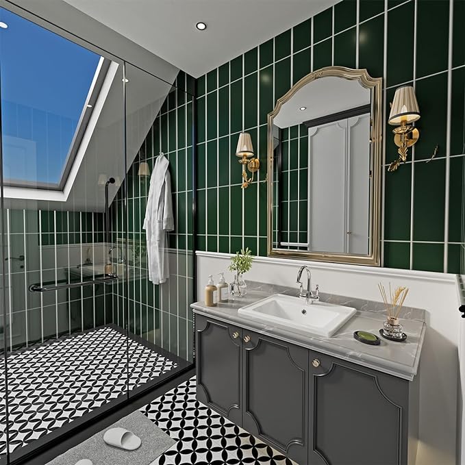 Malibu 19-7/8 in. Bathroom Sink in White Glazed Ceremic Rectangular Drop-In with Overflow and Single Faucet Hole