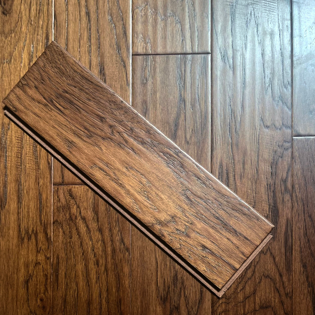 Vintage Hickory 7/16 in. T x 5 in. W Hand Scraped Engineered Hardwood Flooring (25.83 sq. ft./case)