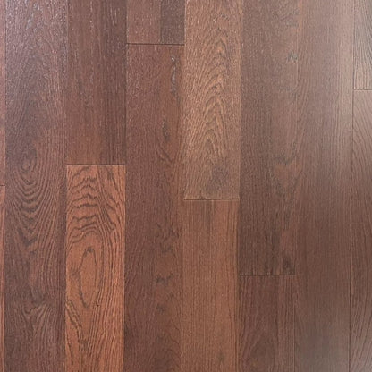 Chateau Charm Oak 3/8 in. T x 5 in. W Wire Brushed Engineered Hardwood Flooring (32.81 sq. ft./case)