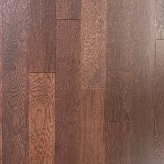 Chateau Charm Oak 3/8 in. T x 5 in. W Wire Brushed Engineered Hardwood Flooring (32.81 sq. ft./case)