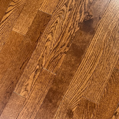 Harvest Autumn Oak 3/8 in. T x 3 in. W Wire Brushed Engineered Hardwood Flooring (35.34 sq. ft./case)