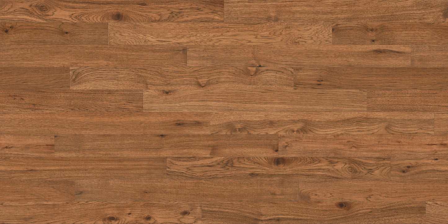 Bromo Hickory 1/2 in. T x 5 in. W Tongue and Groove Wire Brushed Engineered Hardwood Flooring (26.25 sq. ft./Case)