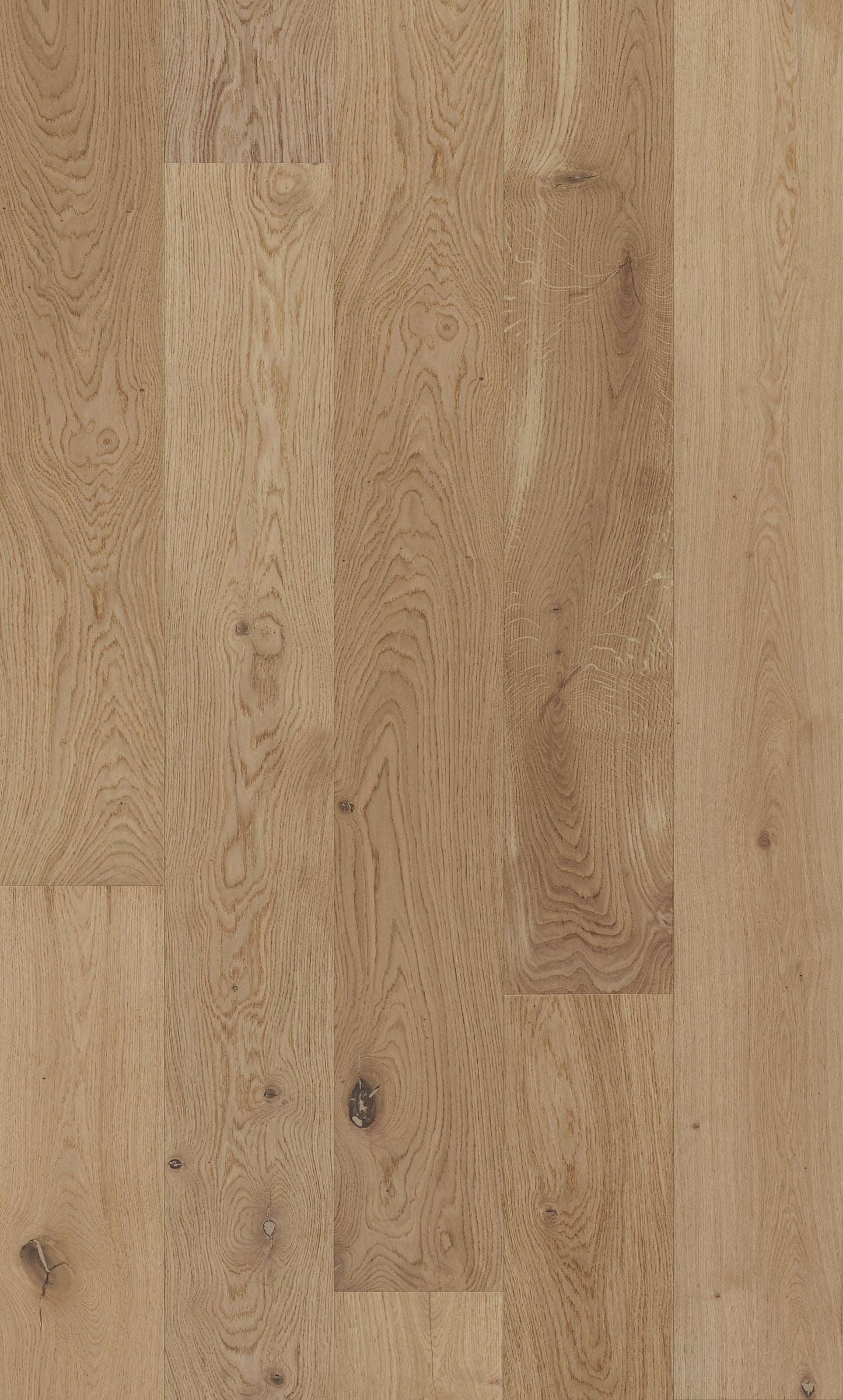 Natural European Oak 3mm Veneer 9/16" T x 7.5" W Engineered Wood Flooring (31.09sq.ft/case)