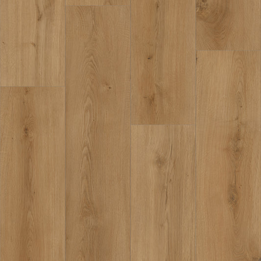 Woo-dy Santa Fe Oak 12mm/20mil x 9 in. W x 60 in. L Click Lock Waterproof WPC Vinyl Plank Flooring (18.70 sq. ft. /case)