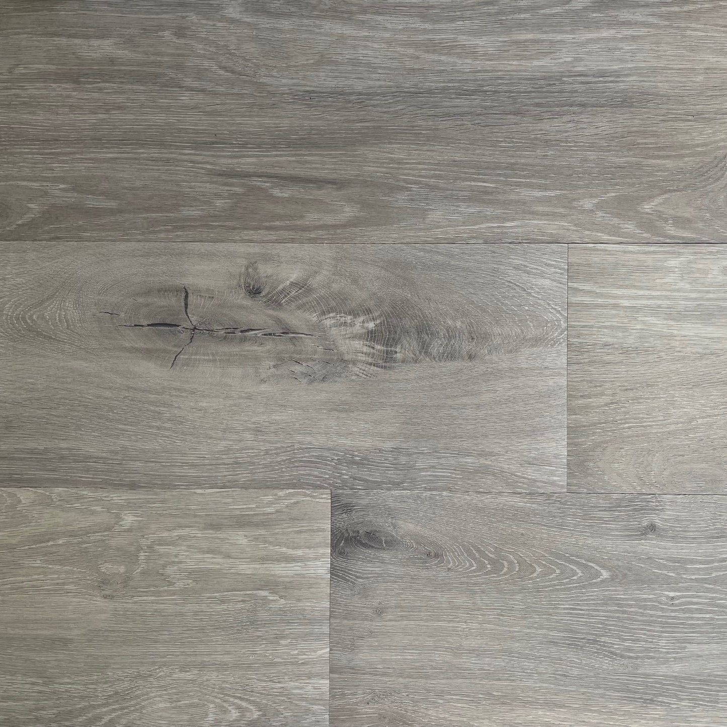Silver Gray 20 mil x 9 in. W x 48 in. L Water Resistant Loose Lay Luxury Vinyl Plank Flooring (24 sq.ft./case)