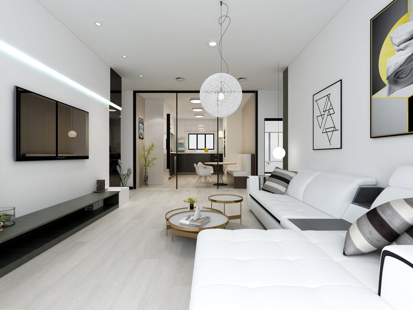 T-molding Creamy Elm FS507