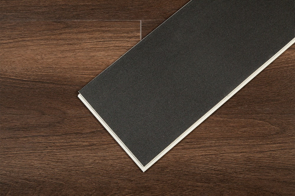 Silverlake 5mm/20mil Vocano Gray Waterproof Click Lock Luxury Vinyl Plank Flooring - 7.1 in. W x 48 in. L