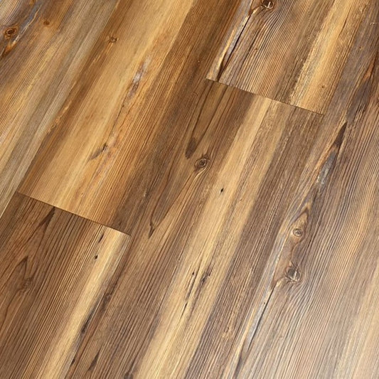 Silverlake 5mm/20mil Golden Moab Pine Waterproof Click Lock Luxury Vinyl Plank Flooring - 7.1 in. W x 48 in. L