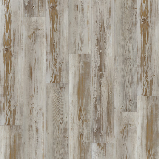 Silverlake 5mm/22mil Aspen Pine Waterproof Click Lock Luxury Vinyl Plank Flooring - 7.1 in. W x 48 in. L