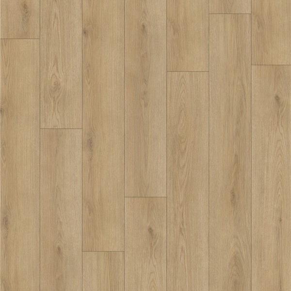 McCall Oak 2.5mm/20 MIL x 7 in. W x 48 in. L Water Resistant Glue Down Vinyl Tile Flooring (35 sq. ft./Case)