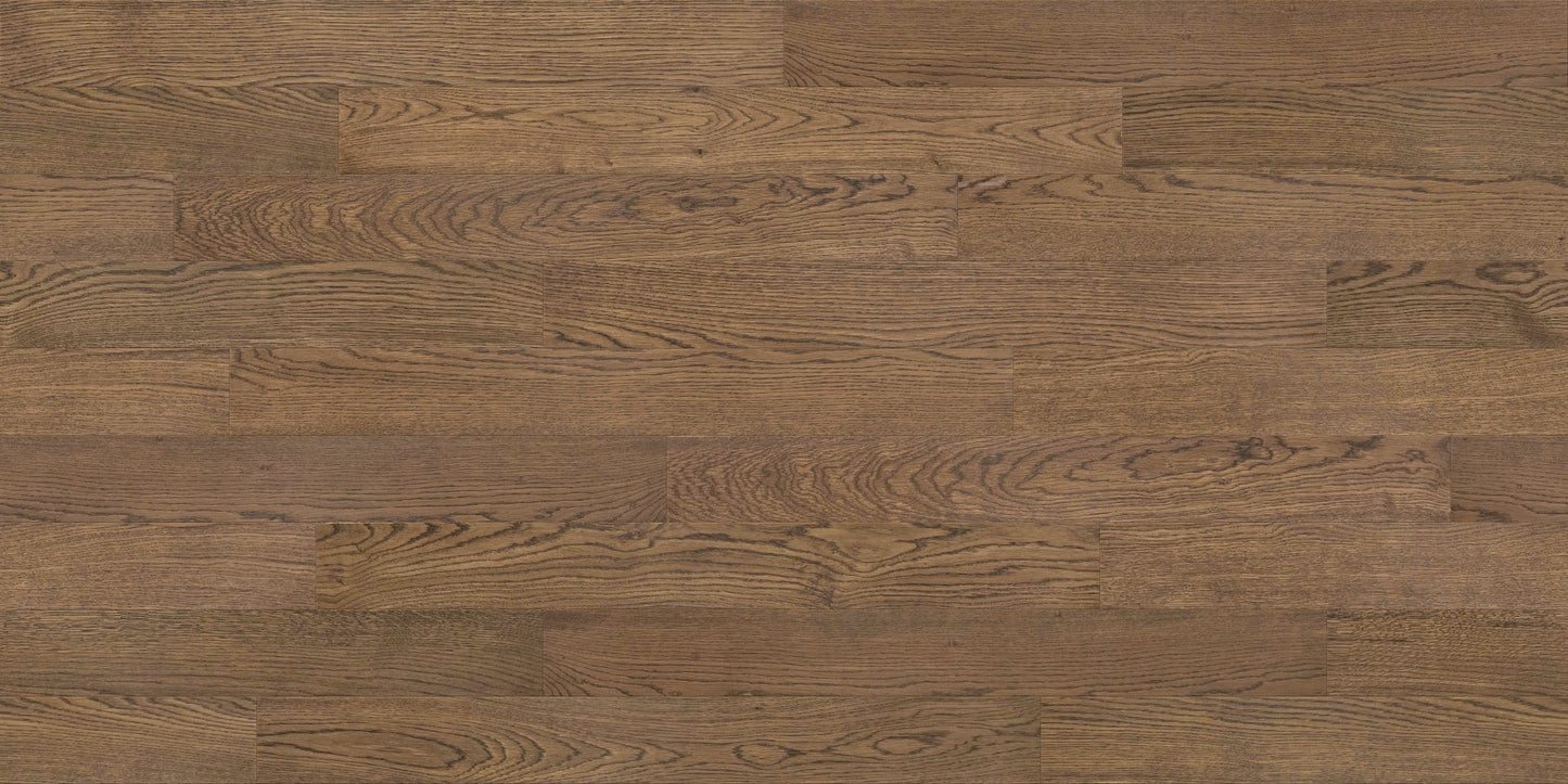 Fontainebleau Oak 1/2 in. T x 5 in. W Tongue and GrooveWire Brushed Engineered Hardwood Flooring (26.25 sq. ft./Case)