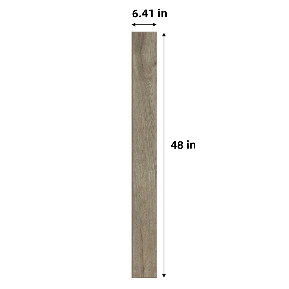 Proteco+ Navigation Natural Gray Oak 12 mm T x 6.41 in. W Uniclic HDF AC4 Waterproof Laminate Wood Flooring (21.2 sq. ft./case)