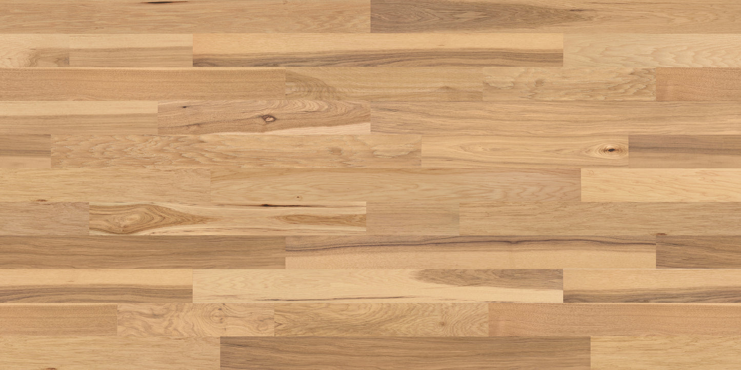 Natural Hickory 1/2 in. T x 5 in. W Tongue and Groove Wire Brushed Engineered Hardwood Flooring (26.25 sq. ft./Case)