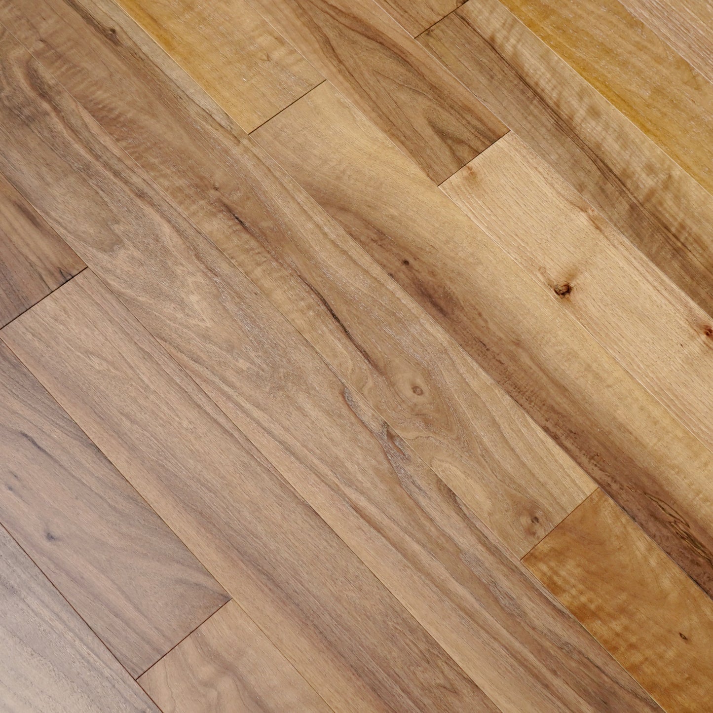Marseilla Walnut 1/2 in. T x 5 in. W Tongue and Groove Smooth Texture Engineered Hardwood Flooring (26.25 sq. ft./Case)