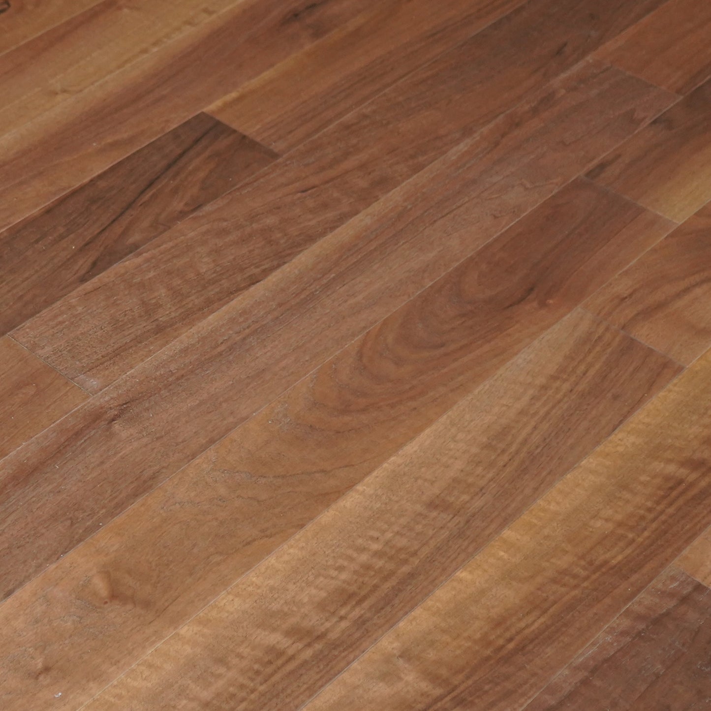 Muenchen Walnut 1/2 in. T x 5 in. W Tongue and Groove Smooth Texture Engineered Hardwood Flooring (26.25 sq. ft./Case)