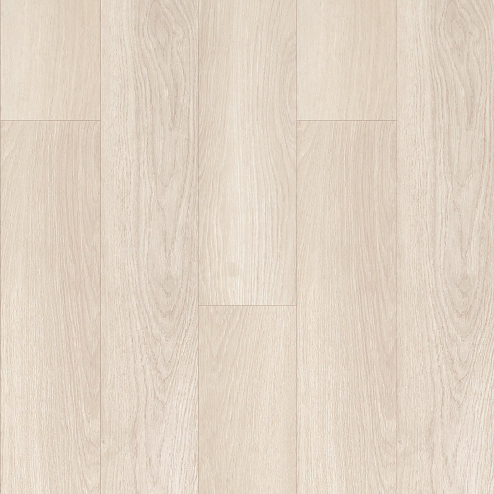 Proteco+ Navigation Platinum White Oak EIR 12 mm T x 6.41" W Uniclic HDF AC4 Waterproof Laminate Wood Flooring (21.2 sq. ft./case)