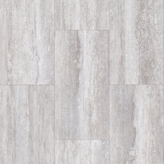 Origin Latina Ivory 5mm/12mil x 12 in. W x 24 in. L Waterproof Click Lock Vinyl Tile Flooring (19.62 sq. sf/case)