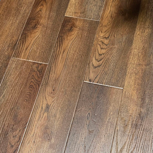 Perfection Evian Oak 6mm/20 MIL x 7.13 in. W x 49 in. L Click Lock Waterproof Luxury Vinyl Plank (19.4 sqft/case)