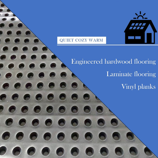 Unibase 100 sq. ft. 40 x in. W x 30.51 x ft. L x 8mm T (315 mil) Underlayment