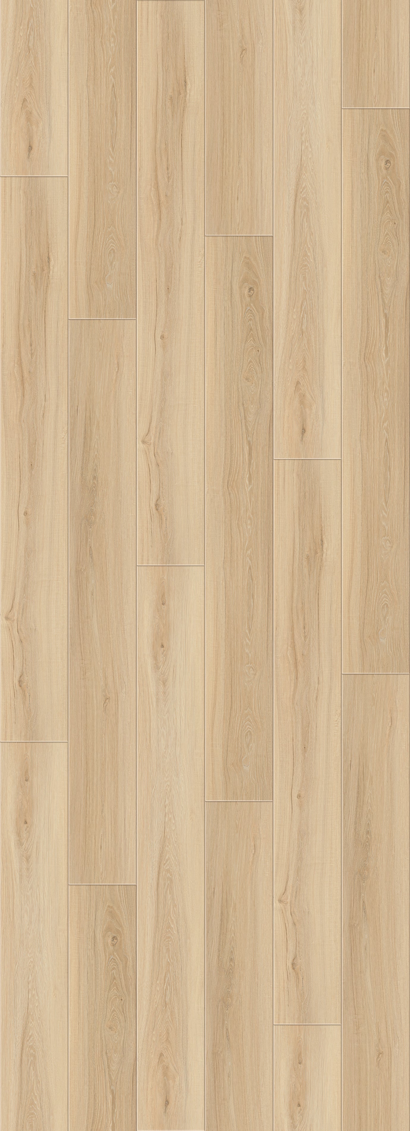 Perfection Pullo Hickory 6.5mm/20 MIL x 7.13" W x 49" L Click Lock U-Groove Waterproof Lux Vinyl Plank (19.4 sq. ft. /box)