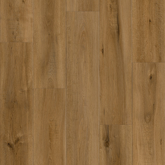 Madison 10mm/20mil Glenwood Oak Waterproof Click Lock Luxury Vinyl Plank Flooring - 9 in. W x 60 in. L x 10mm T (22.4 sq. ft./case)
