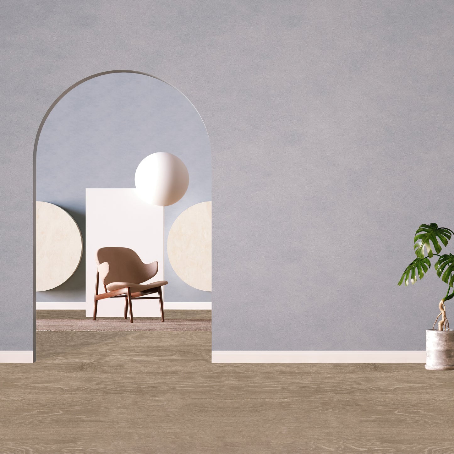 Flush Stair Nose 95" Canyon Creamy Oak