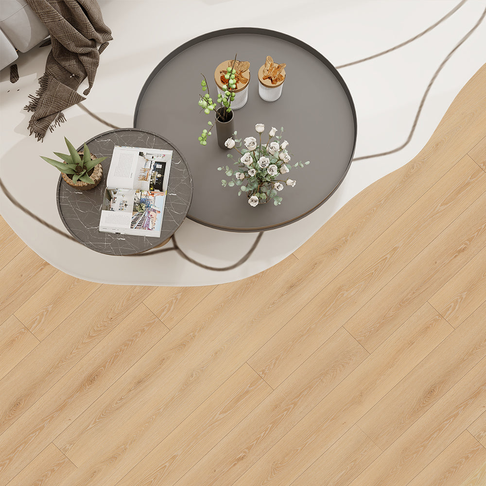 Stair Tread 48'' x 12.2" W French Oak Villa