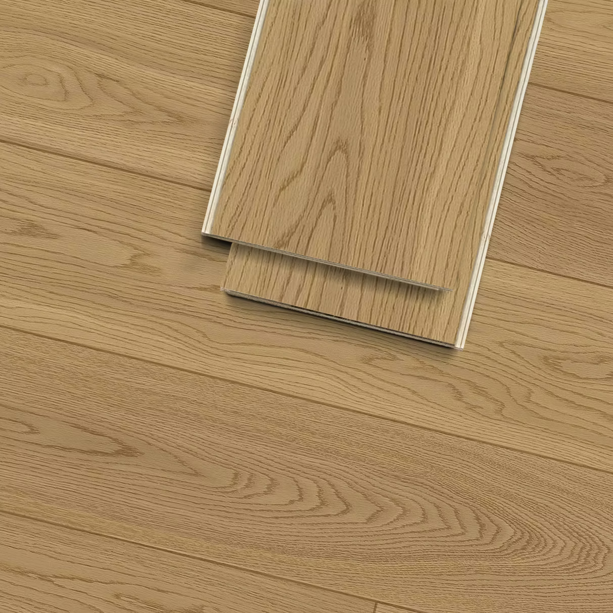 Woodinville Oak 9/16 in. T x 7.5 in. W Click Lock Engineered Hardwood Flooring (24.05 sq. ft./Case)
