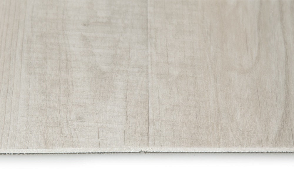 Silverlake 5mm/20mil Creamy Elm Waterproof Click Lock Luxury Vinyl Plank Flooring - 7.1 in. W x 48 in. L