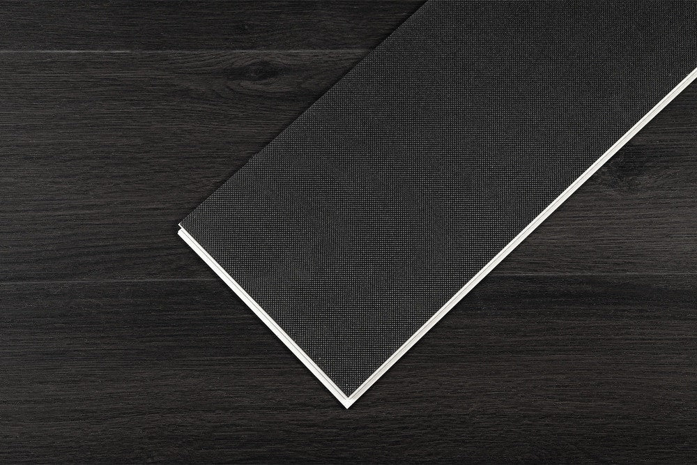 Madison 8mm/28mil Noble Black Oak Waterproof Click Lock Luxury Vinyl Plank Flooring - 9 in. W x 60 in. L  (22.4 sqft/case)