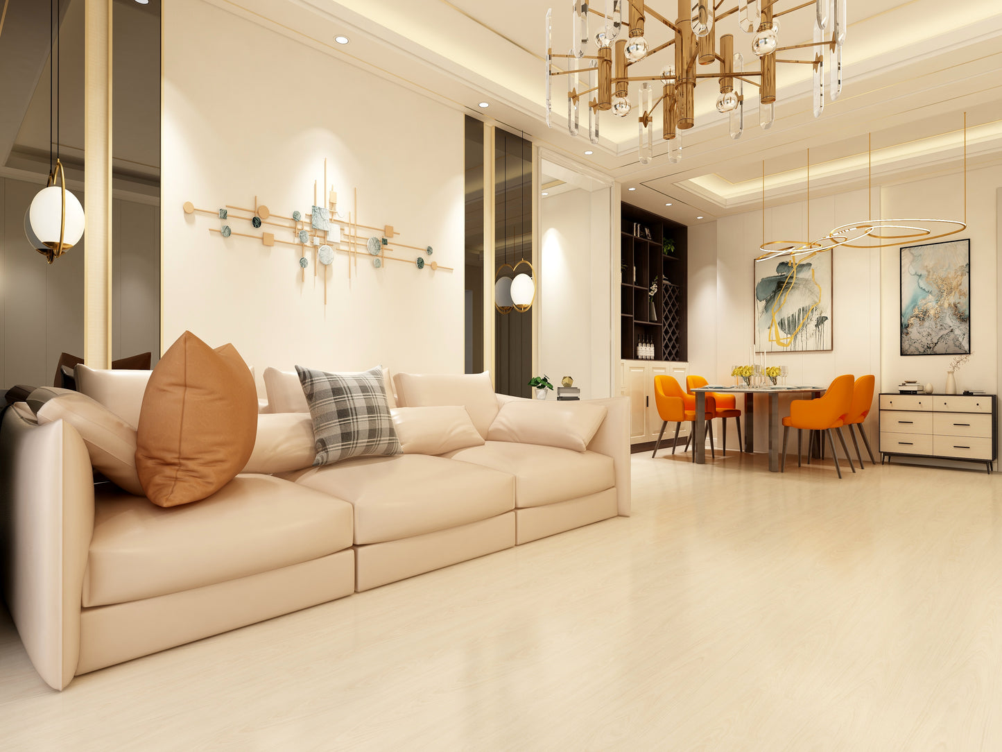 T-molding Atlanta White Oak