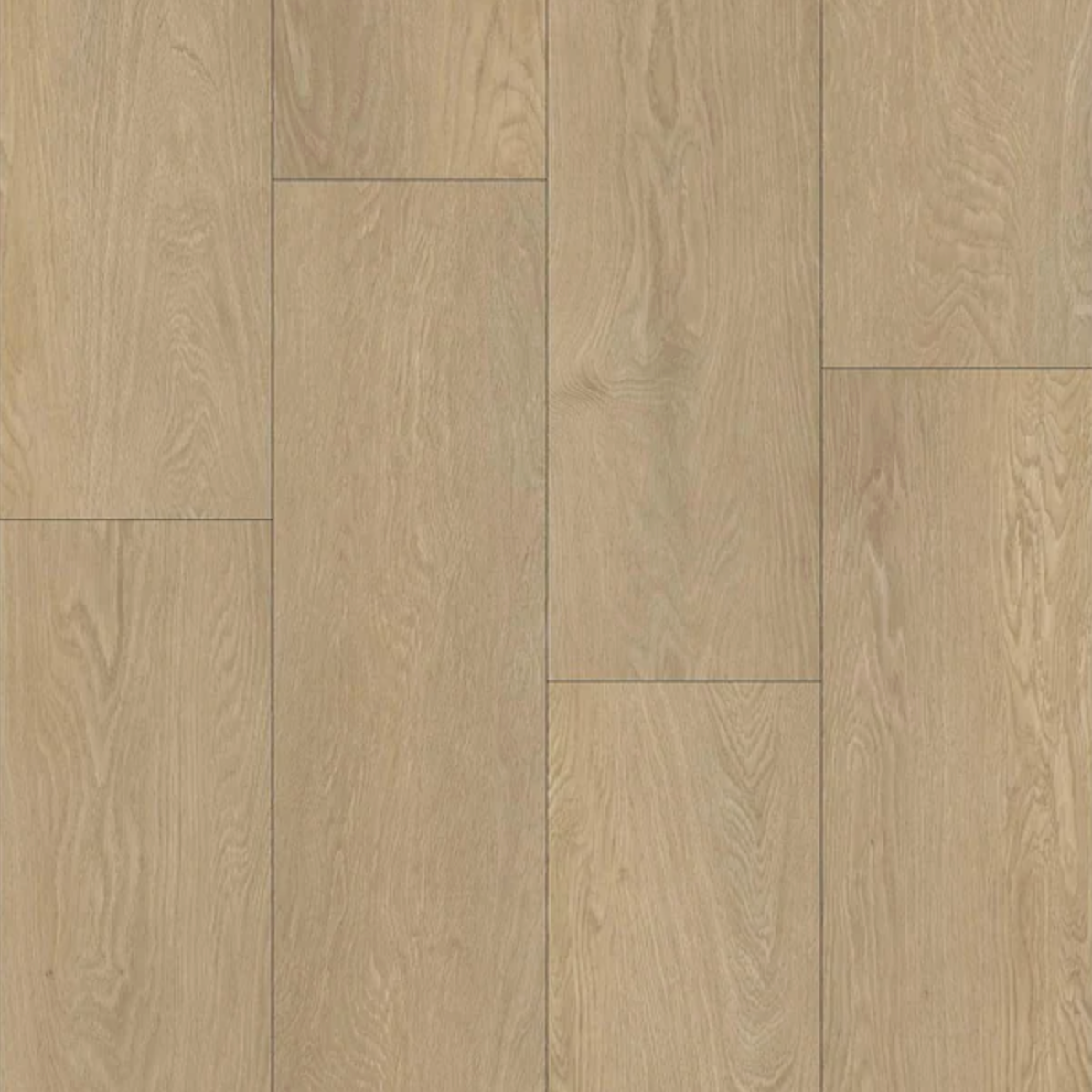 Madison 8mm/28mil Foothill Natural Oak Waterproof Click Lock Luxury Vinyl Plank Flooring - 9 in. W x 60 in. L (22.4 sqft/case)