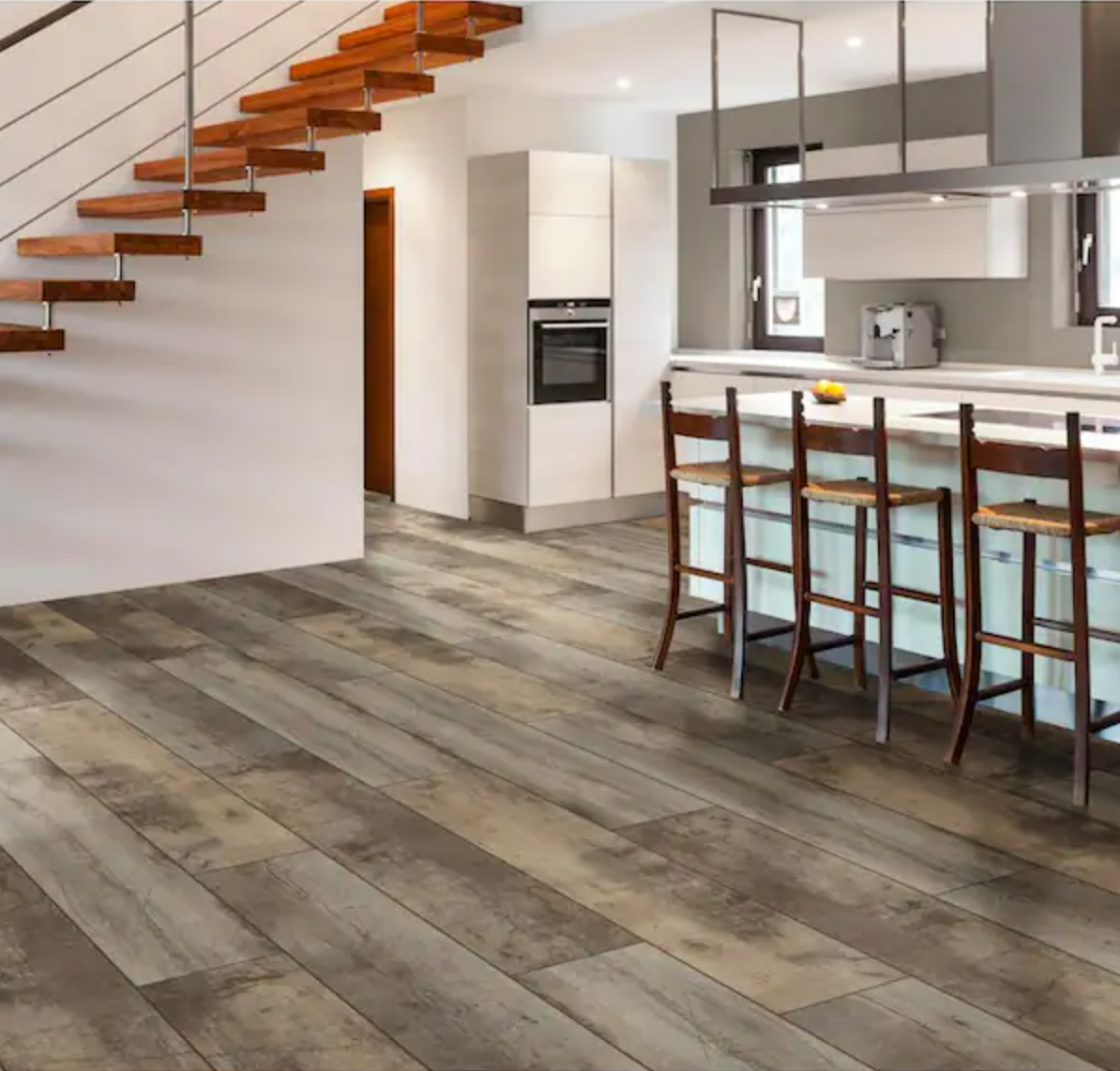Timbermill Waterproof Click Lock Luxury Vinyl Plank Flooring - 9 in. W