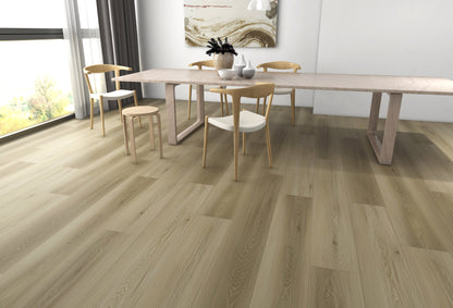 Sienna Hickory 3/8 in. T x 9 in. W Tongue and Groove Hybrid Engineered Hardwood Flooring (32.68 sq. ft./Case)