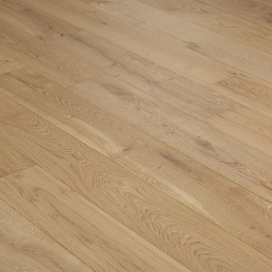 Natural European Oak 3mm Veneer 9/16" T x 7.5" W Engineered Wood Flooring (31.09 sq.ft/case)
