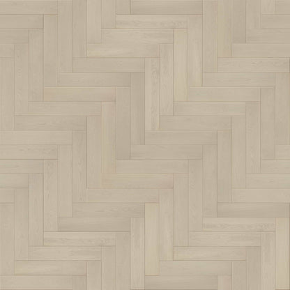 Polaris White European Oak Herringbone 3mm Veneer 5/8″T x 5.83"W  Engineered Hardwood Flooring (11.63 sq.ft/case)