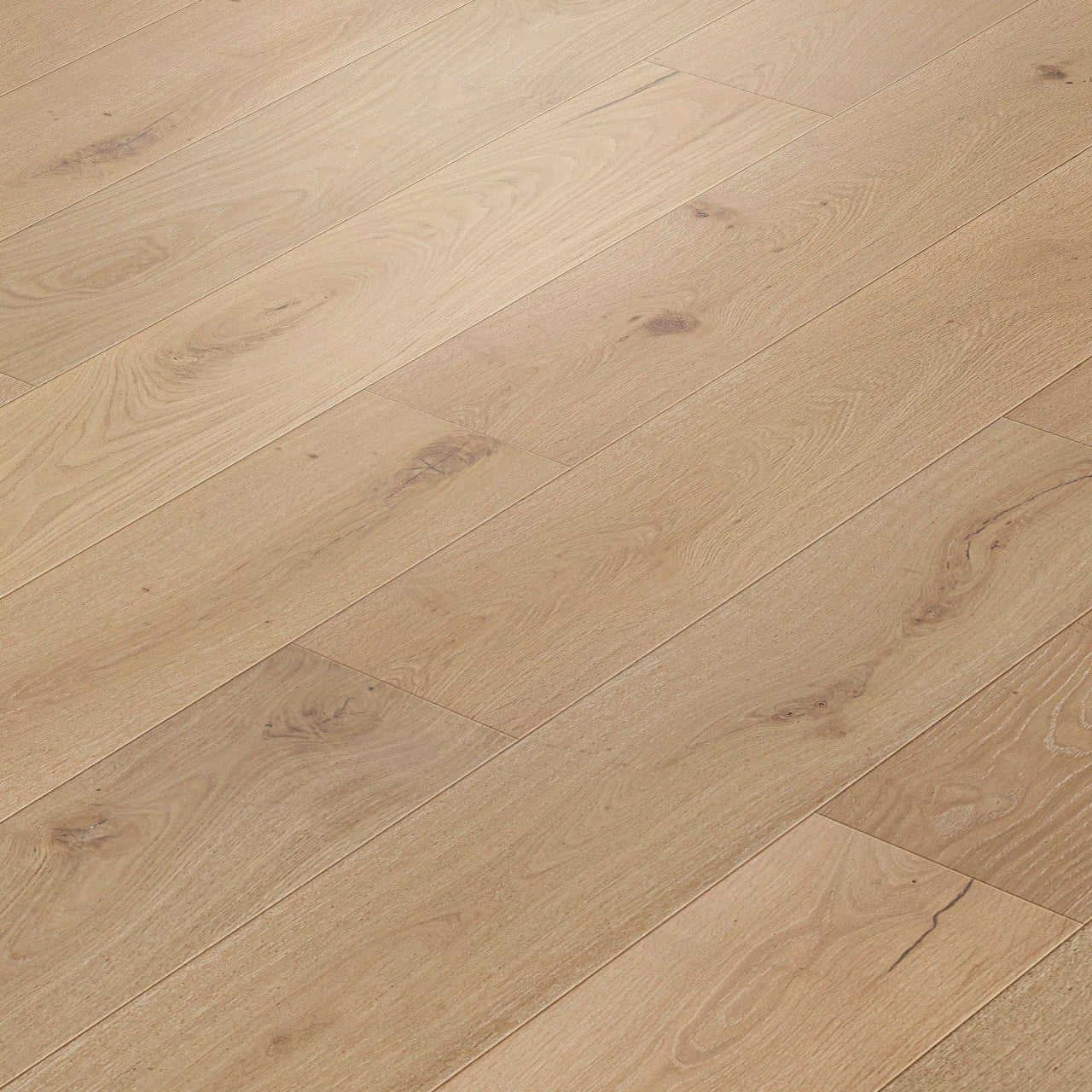 Castle European Oak 4mm Veneer 5/8" T x 9"W Engineered Hardwood Flooring (26.1 sq.ft/case)