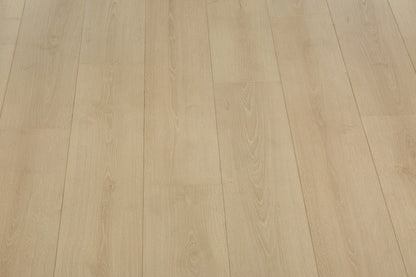 Oakverse Lyra Oak EIR 12 mm T x 9.3" W Uniclic HDF AC5 EIR Waterproof Laminate Wood Flooring (23.32 sq. ft./case)