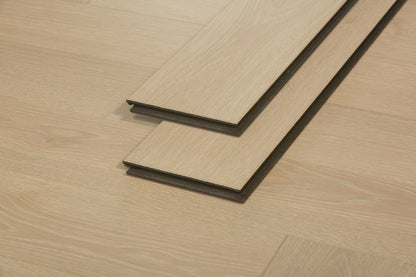 Oakverse Herringbone Lyra Oak EIR 12 mm T x 5" W Uniclic HDF AC5 EIR Waterproof Laminate Wood Flooring (17.38 sq. ft./case)