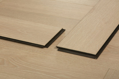 Oakverse Herringbone Lyra Oak EIR 12 mm T x 5" W Uniclic HDF AC5 EIR Waterproof Laminate Wood Flooring (17.38 sq. ft./case)