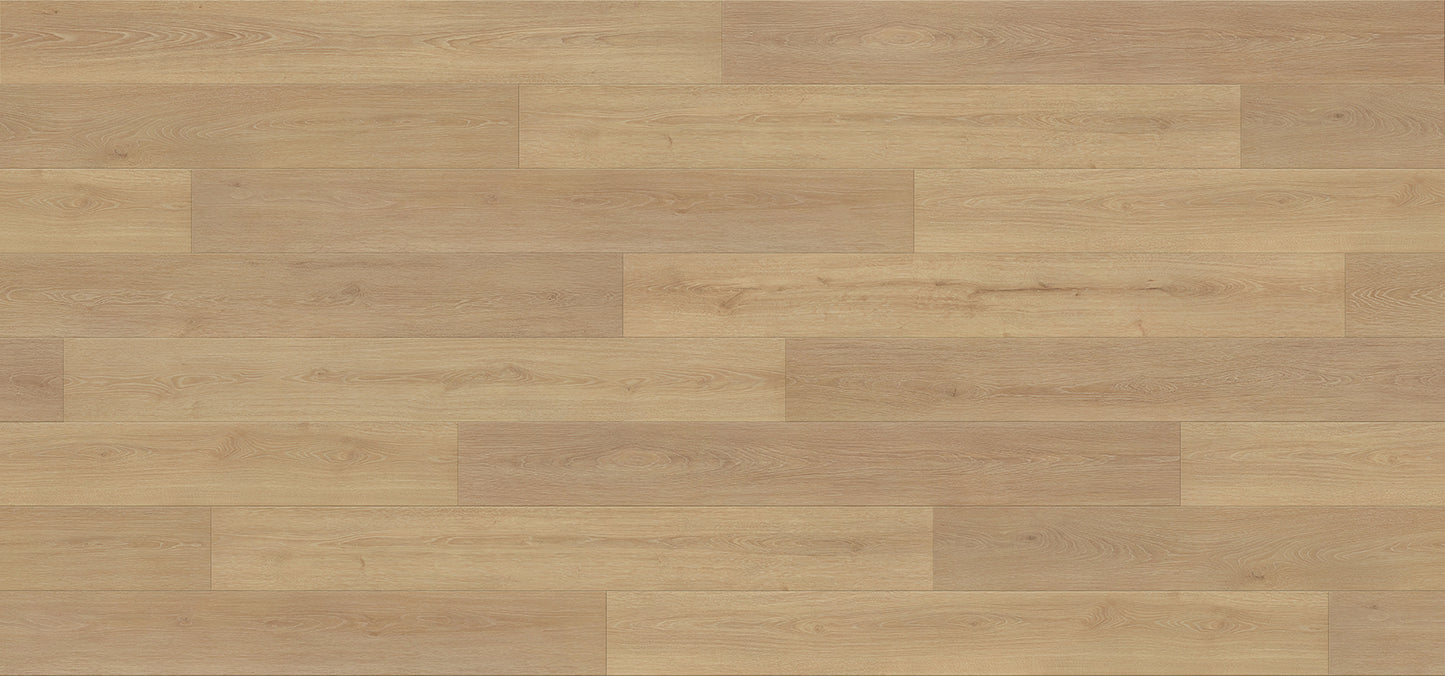 Oakverse Pallas Oak EIR 12 mm T x 9.3" W Uniclic HDF AC5 EIR Waterproof Laminate Wood Flooring (23.32 sq. ft./case)