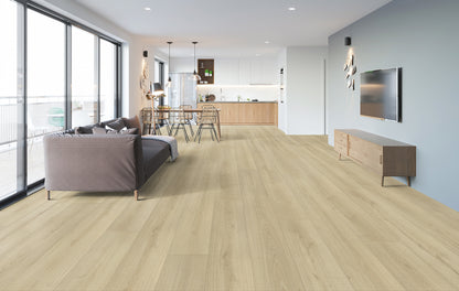 Oakverse Eos Oak EIR 12 mm T x 9.3" W Uniclic HDF AC5 EIR Waterproof Laminate Wood Flooring (23.32 sq. ft./case)
