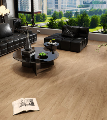Perfection Royal Oak 6.5mm/20 MIL x 7.16" W x 60" L Click Lock U-Groove Waterproof Luxury Vinyl Plank (20.88 sqft/case)