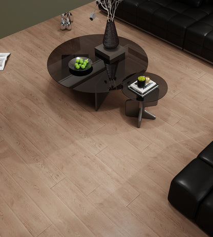 Perfection Royal Oak 20 MIL x 7.16 in. W x 60 in. L Click Lock U-Groove Waterproof Luxury Vinyl Plank (20.88 sqft/case)