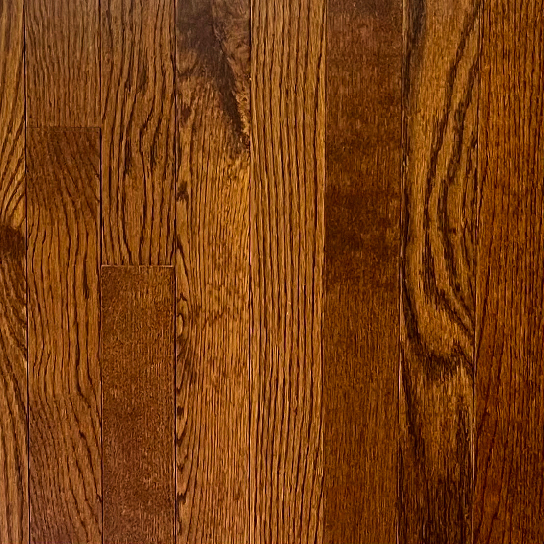 Heritage Oak 3/8 in. T x 3 in. W Smooth Texture Engineered Hardwood Flooring (35.34 sq. ft./case)