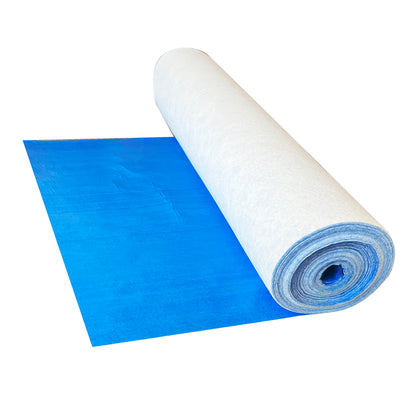 Fabric with Breathable Film Temporary Flooring and Carpet Protective Film 40 in W x 90 ft L x 1.5 mm (300sq. ft./roll)