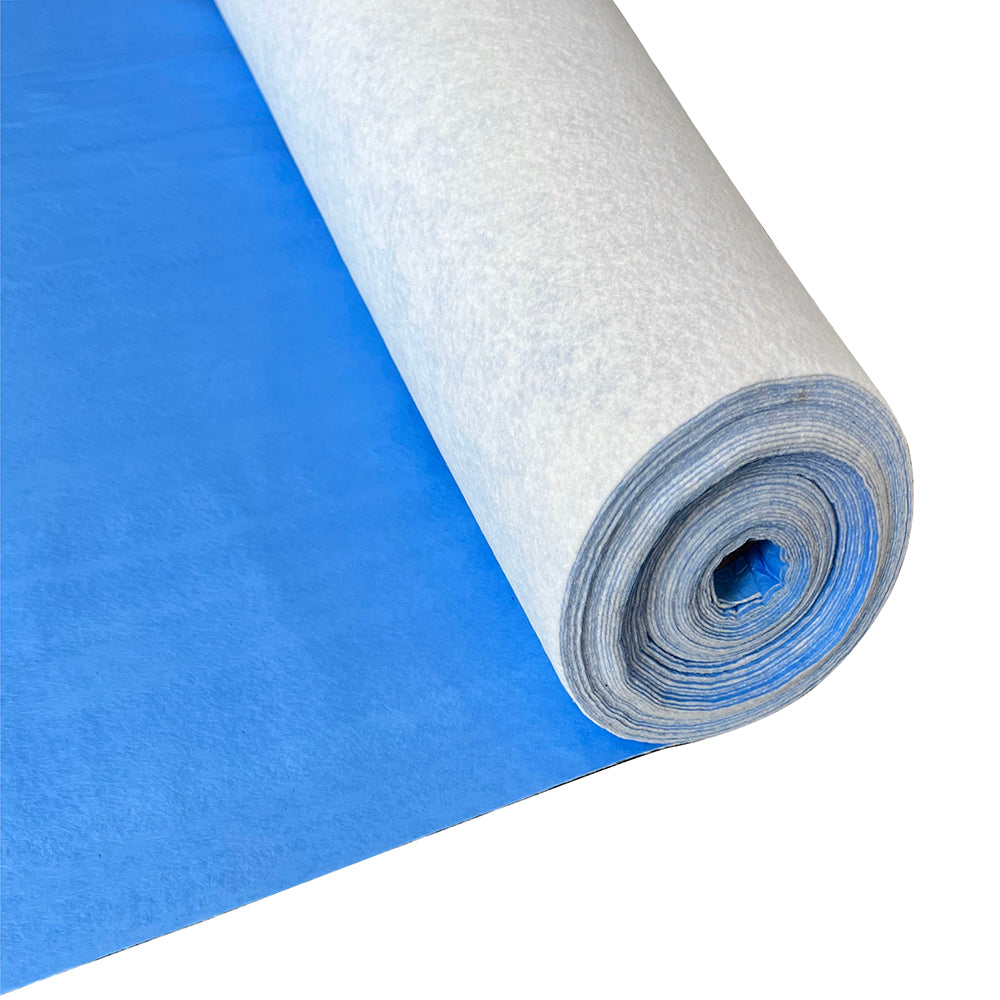 Fabric with Breathable Film Temporary Flooring and Carpet Protective Film 40 in W x 90 ft L x 1.5 mm (300sq. ft./roll)