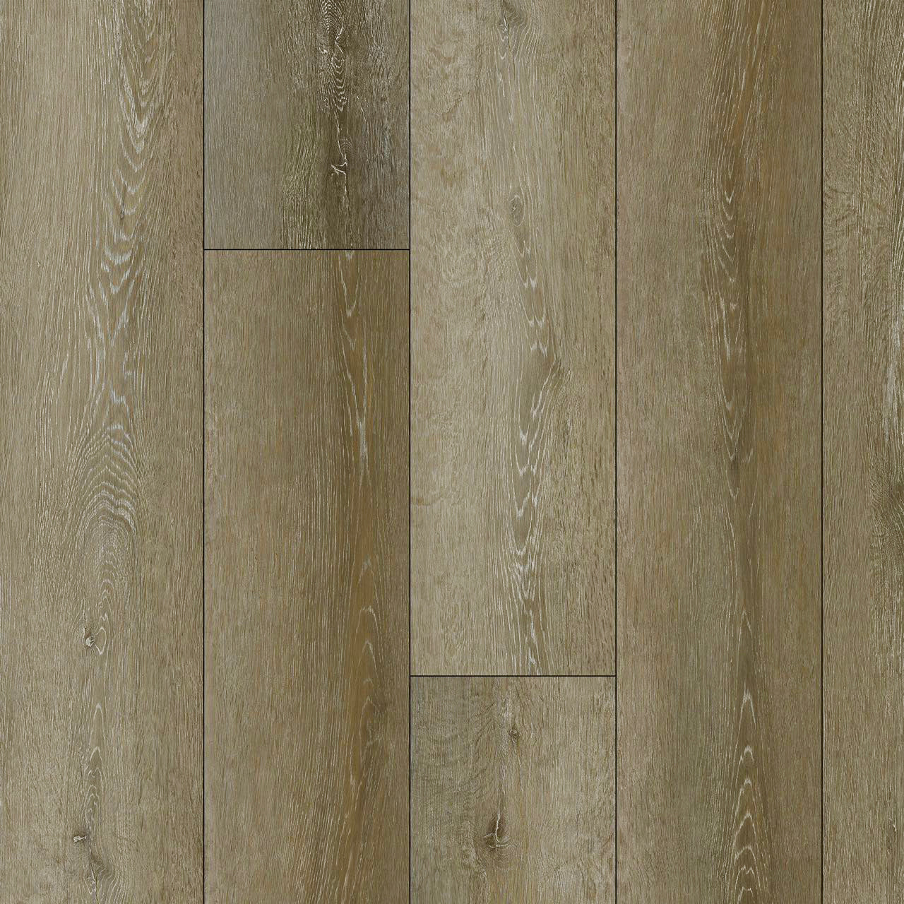 Olive Oak 20 MIL x 7.1 in. W x 48 in. L Click Lock Waterproof Luxury Vinyl Plank Flooring (18.9 sq. ft/case)