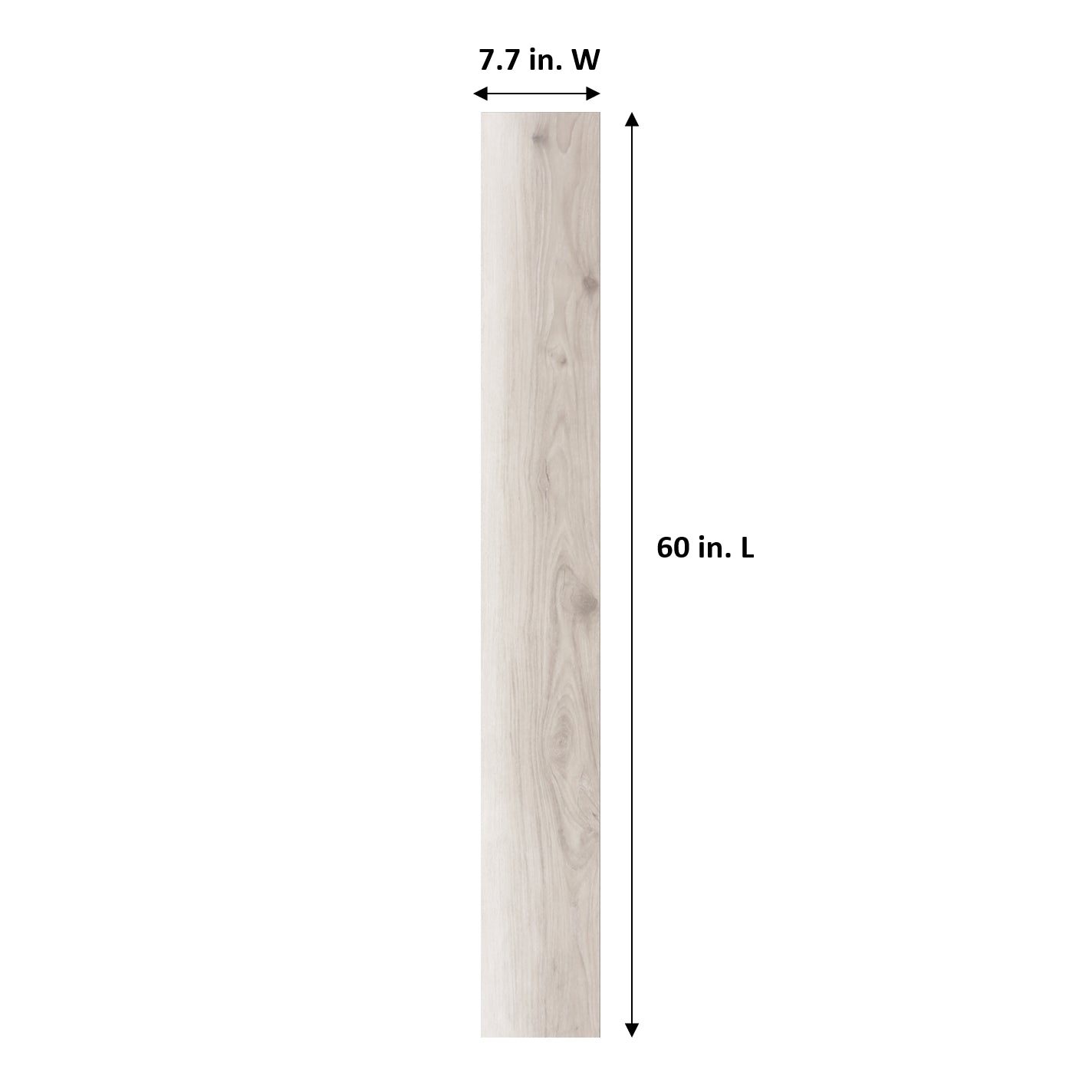 Mansion Snow Creek EIR 12 mm T x 7.7 in. W Uniclic HDF AC4 Waterproof Laminate Wood Flooring (15.9 sq. ft./Case)